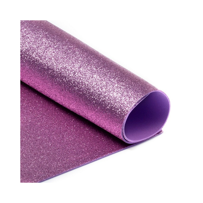 фоамиран глиттерный 2мм 20х30см розовый Фоамиран глиттерный 2мм 20х30см розовый