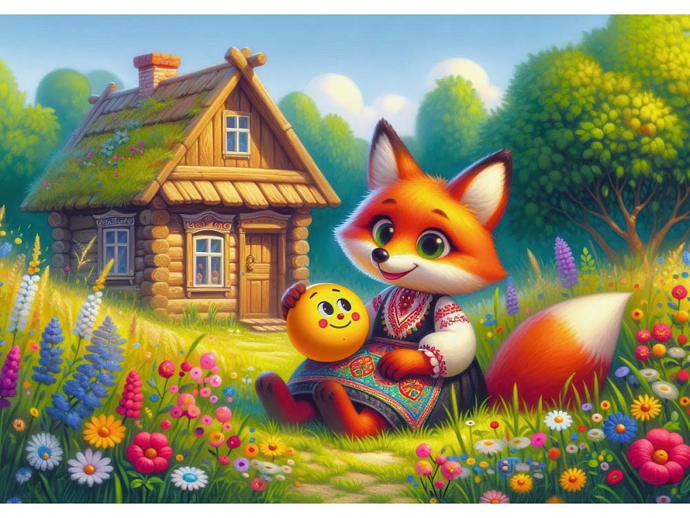 пазлы 35 дет. "оживи мультфильм. колобок" (рыжий кот) Пазлы 35 дет. "оживи мультфильм. колобок" (рыжий кот)