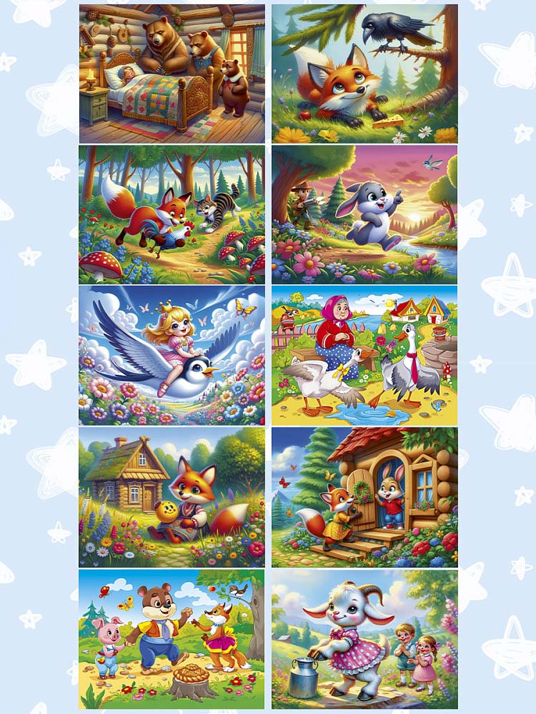 Пазлы 35 дет. "оживи мультфильм. сказки №3" (рыжий кот) асс-т