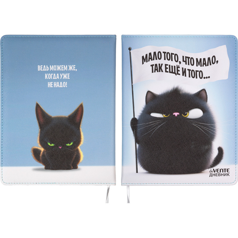 Дневник универс. тв.обл. "мало того, что мало..." (devente) кож.зам.