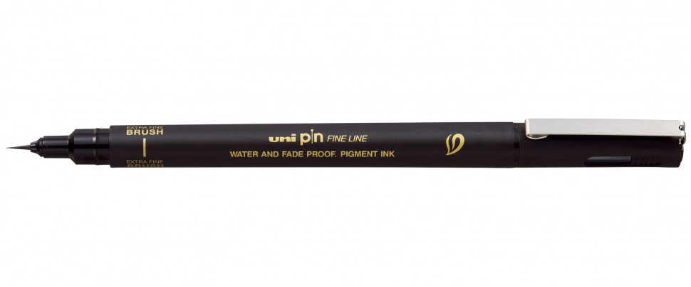 Линер uni pin ef brush 500s черный