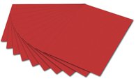 Бумага цветная "folia" 50х70 300г красный