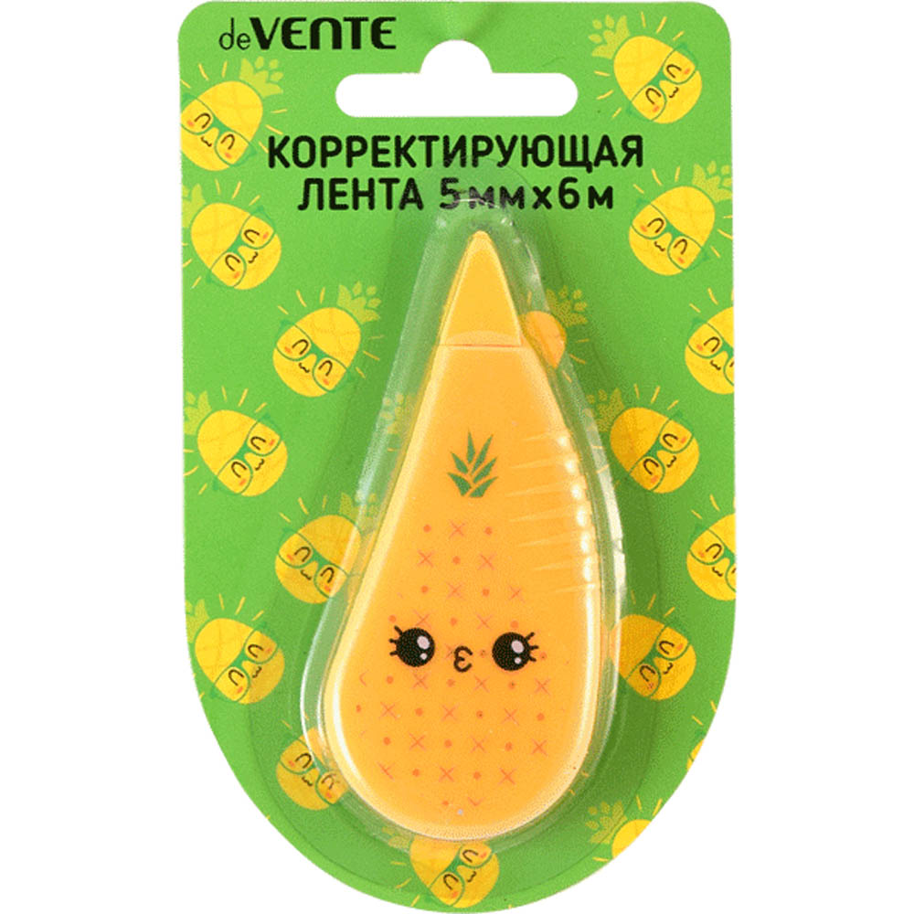 Корректирующая лента "devente" "pineapple" 5ммх6м