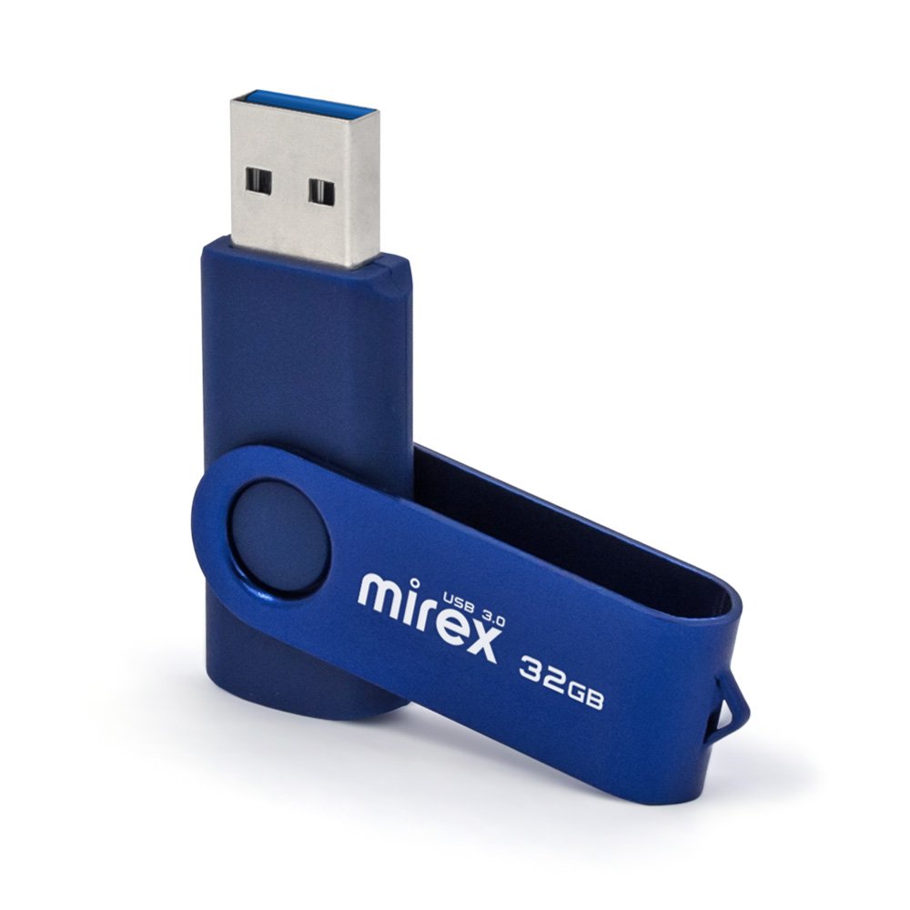 флэш-накопитель usb3.0 32 гб mirex "swivel silver" Флэш-накопитель usb3.0 32 гб mirex "swivel silver"