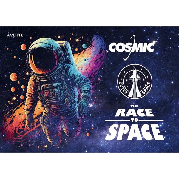 Дощечка для пластилина devente "cosmic" 330х230мм пластик