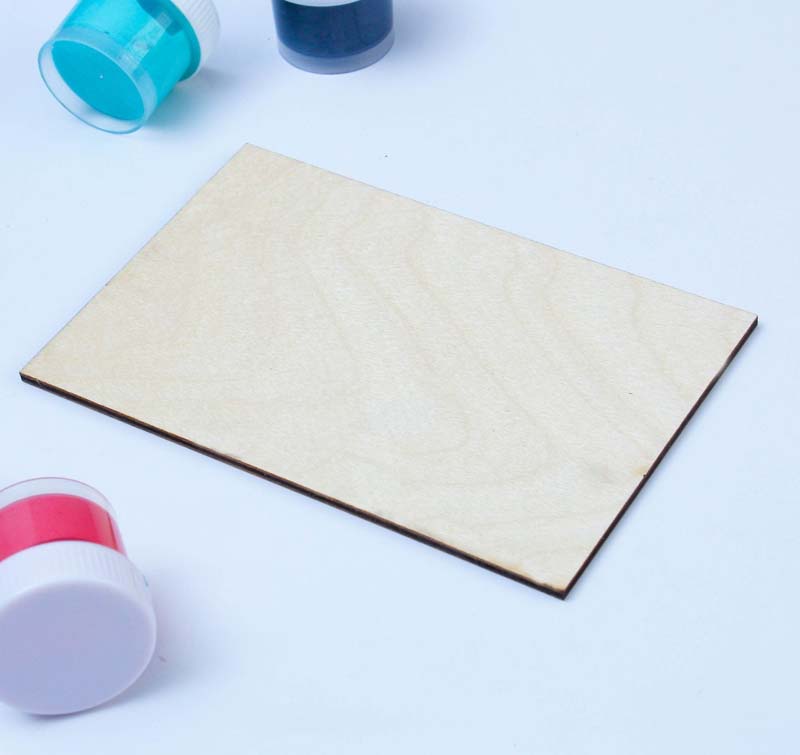 Набор заготовок для творчества "прямоугольник" 10х15см 3шт