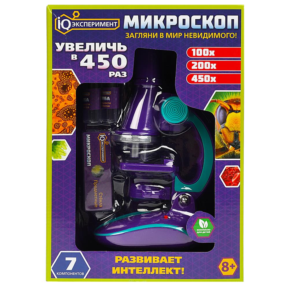 Игра iq эксперимент микроскоп 7 компонентов