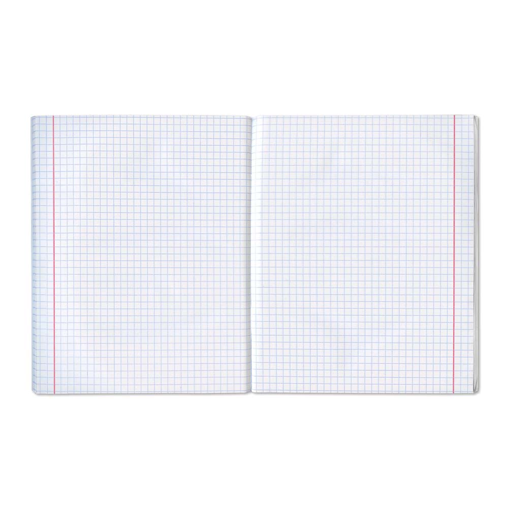 Тетрадь бумвинил 96л. кл. синяя (staff) б/б