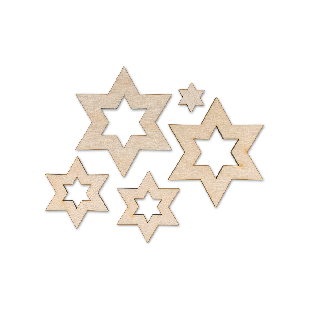 набор для декорирования "mr.carving" звёзды" 1,3х5,4см 5шт.фанера Набор для декорирования "mr.carving" звёзды" 1,3х5,4см 5шт.фанера