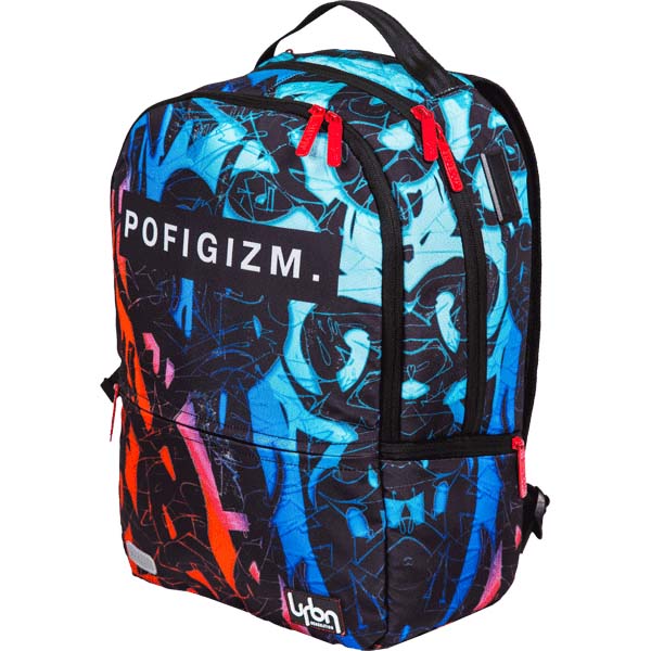 Рюкзак devente "label. pofigizm" 39х30х17см эрг.спинка