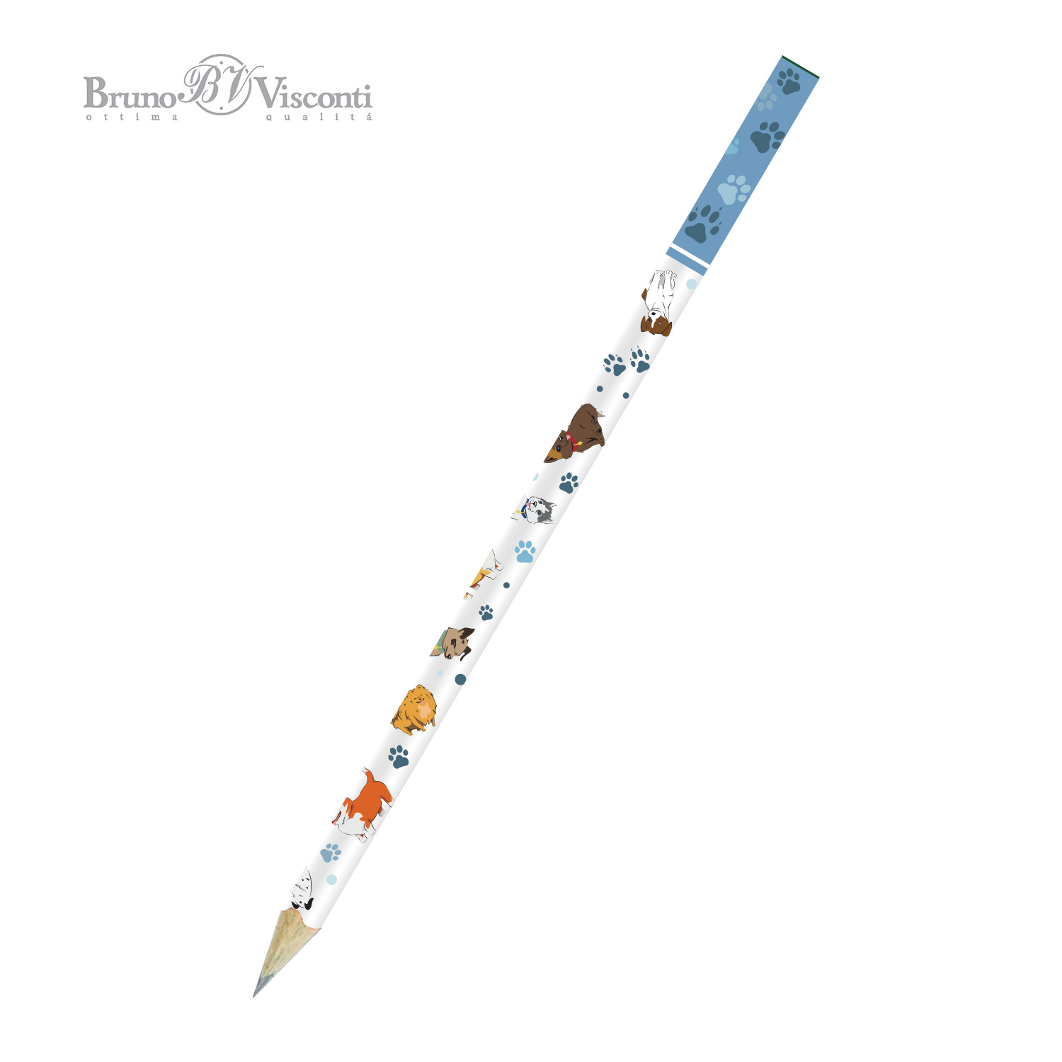 карандаш чернограф. bruno visconti "happy graphix. собаки" нв трёхгранный Карандаш чернограф. bruno visconti "happy graphix. собаки" нв трёхгранный
