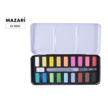 Краски акварельные 18цв. "lanty" кисть в комплекте