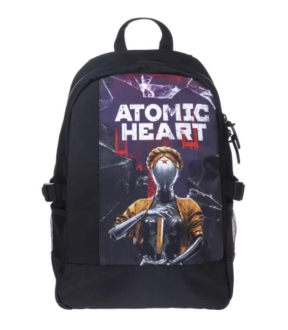 Рюкзак hatber "atomic heart" 44х32х15см упл.спинка