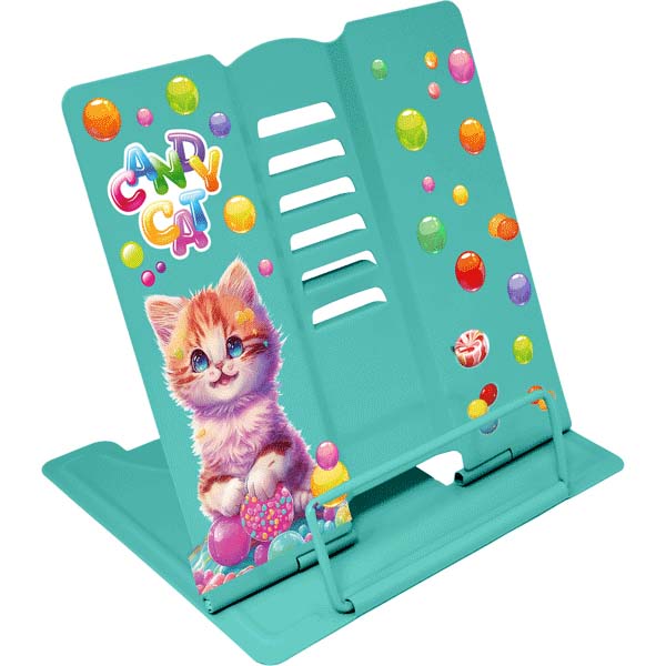 Подставка для книг devente "candy cat" металлическая