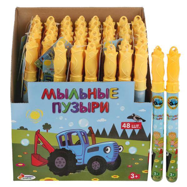 Мыльные пузыри 60мл "синий трактор"