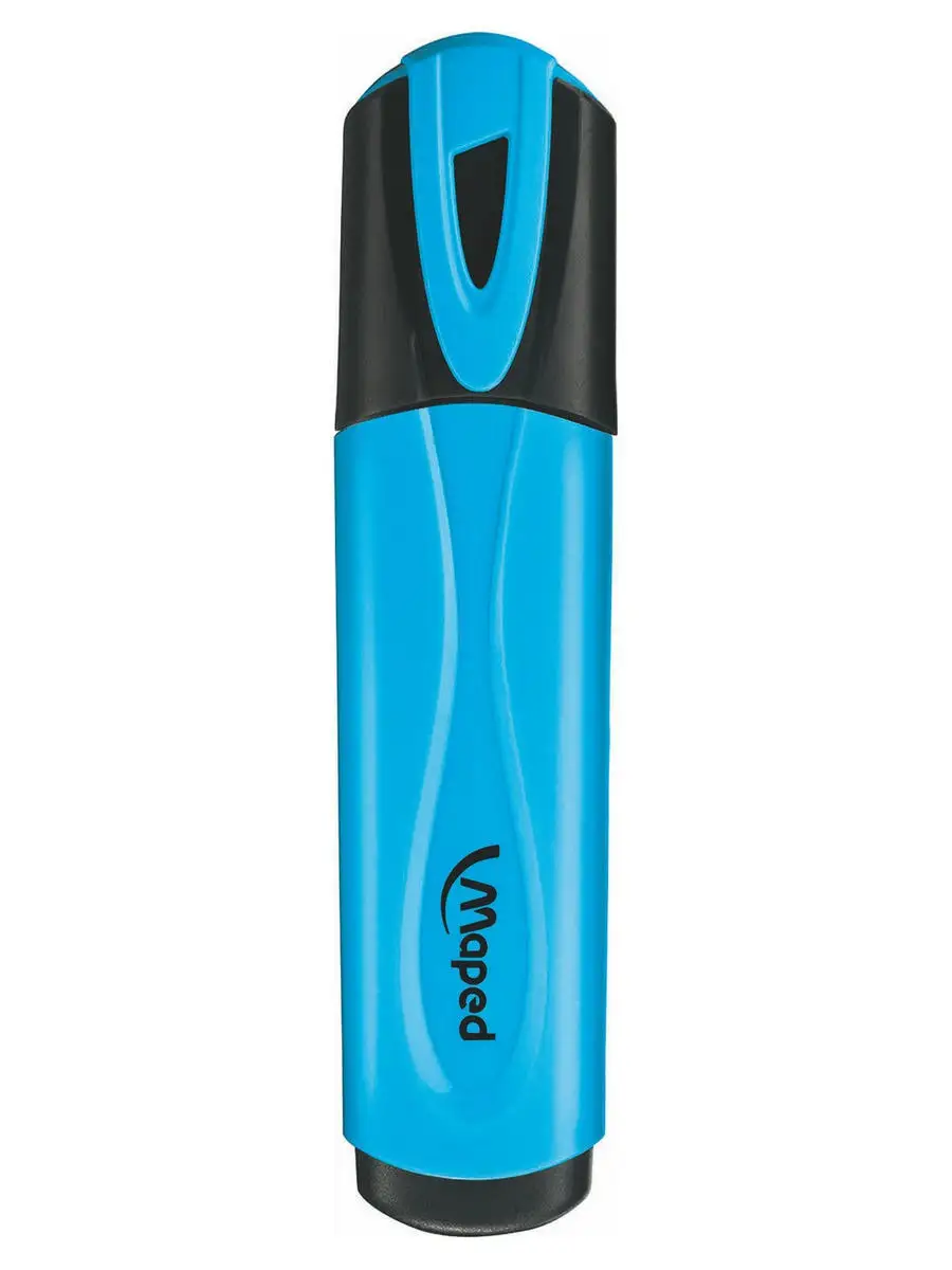 маркер текстовый ''maped" голуб. резец 1,0мм-5,0мм Маркер текстовый ''maped" голуб. резец 1,0мм-5,0мм