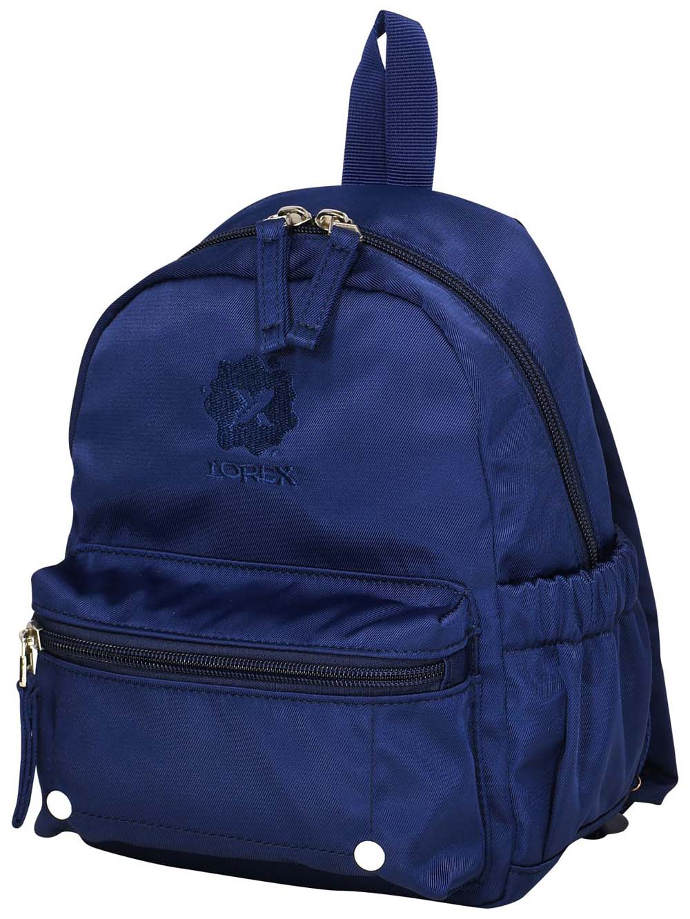 Рюкзак lorex "kids soft m7 navy blue" тёмно-синий 24х21х9,5см 1 отдел. упл.спинка