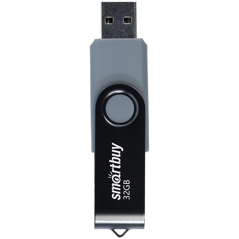 Флэш-накопитель usb2.0 32 гб "smartbuy" "twist" черн.