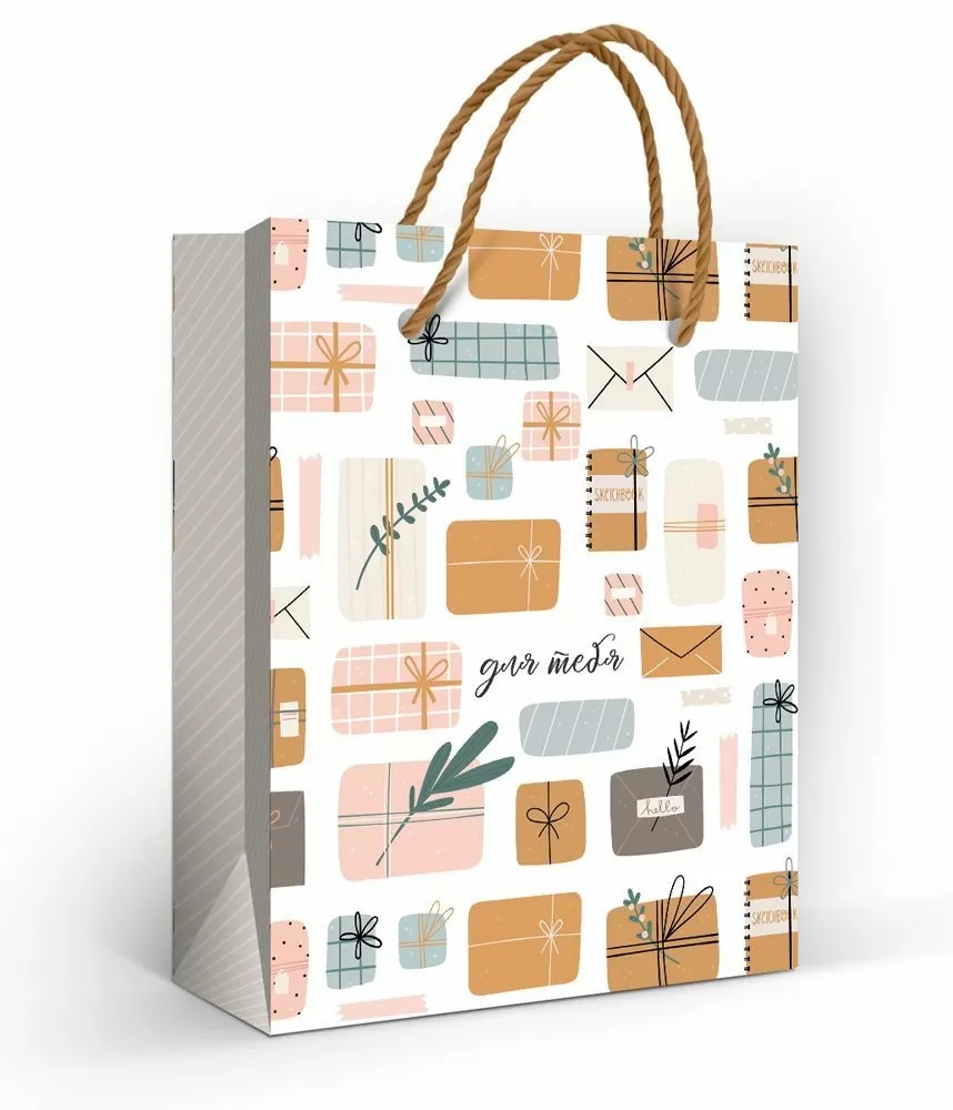 Пакет подарочный "для тебя" (11х13см)