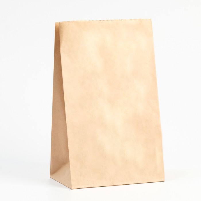 Пакет подарочный крафт фасовочный (18х12х29см)