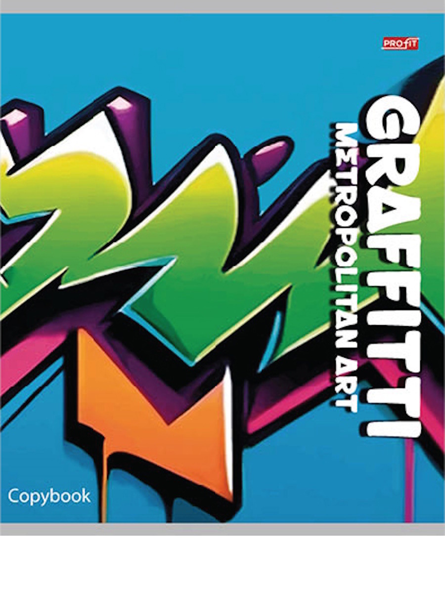 Тетрадь 48л. кл. "городские граффити" (проф-пресс) б/б,асс-т