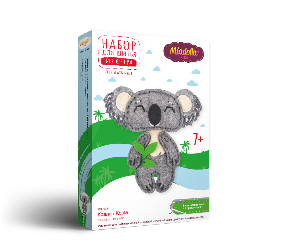 Набор д/изготов.игр.miadolla kids "коала"