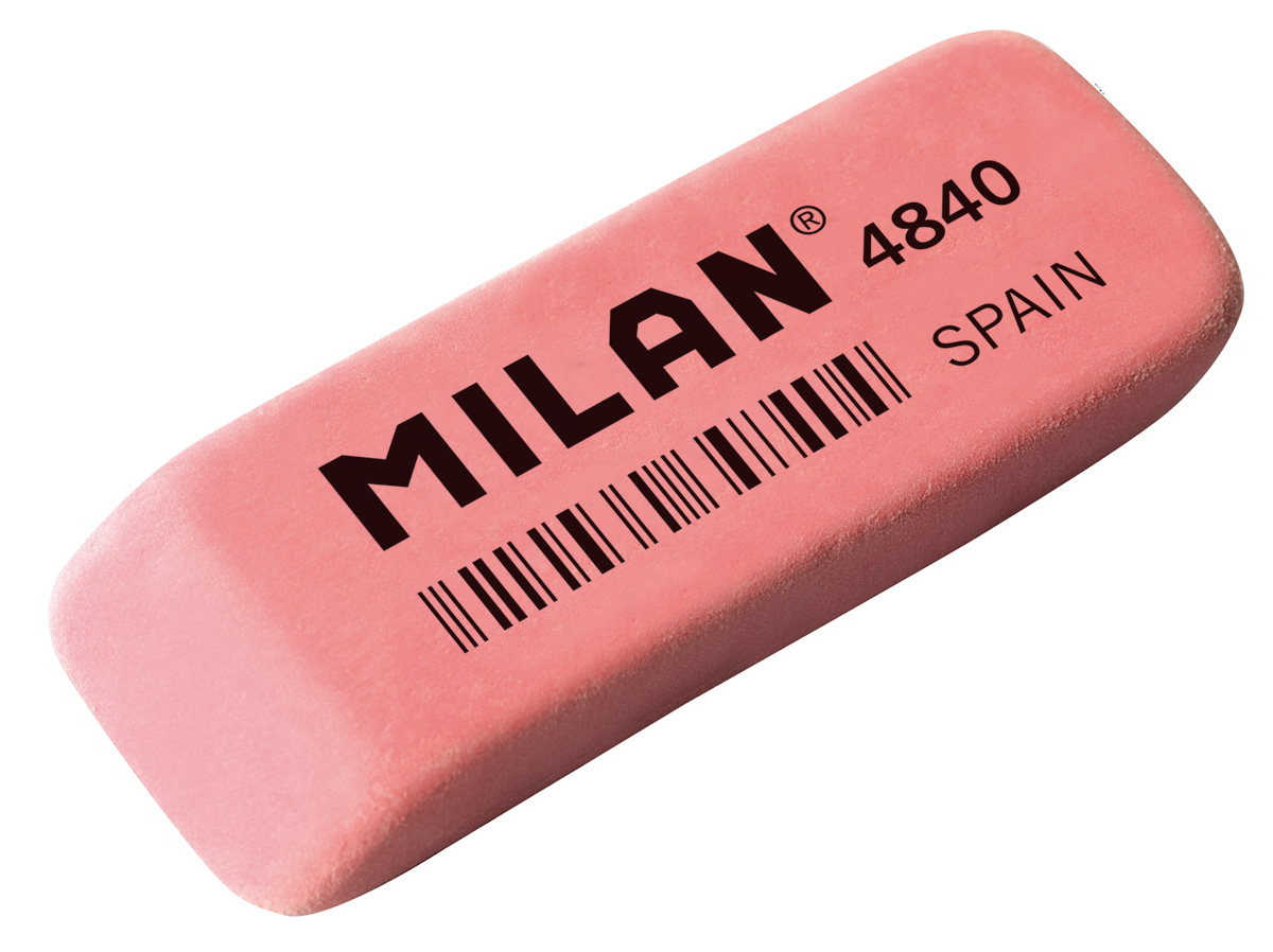 Ластик "milan 4840" скошенный 52х19х8 мм