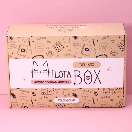 Сувенирная коробка "dog box"