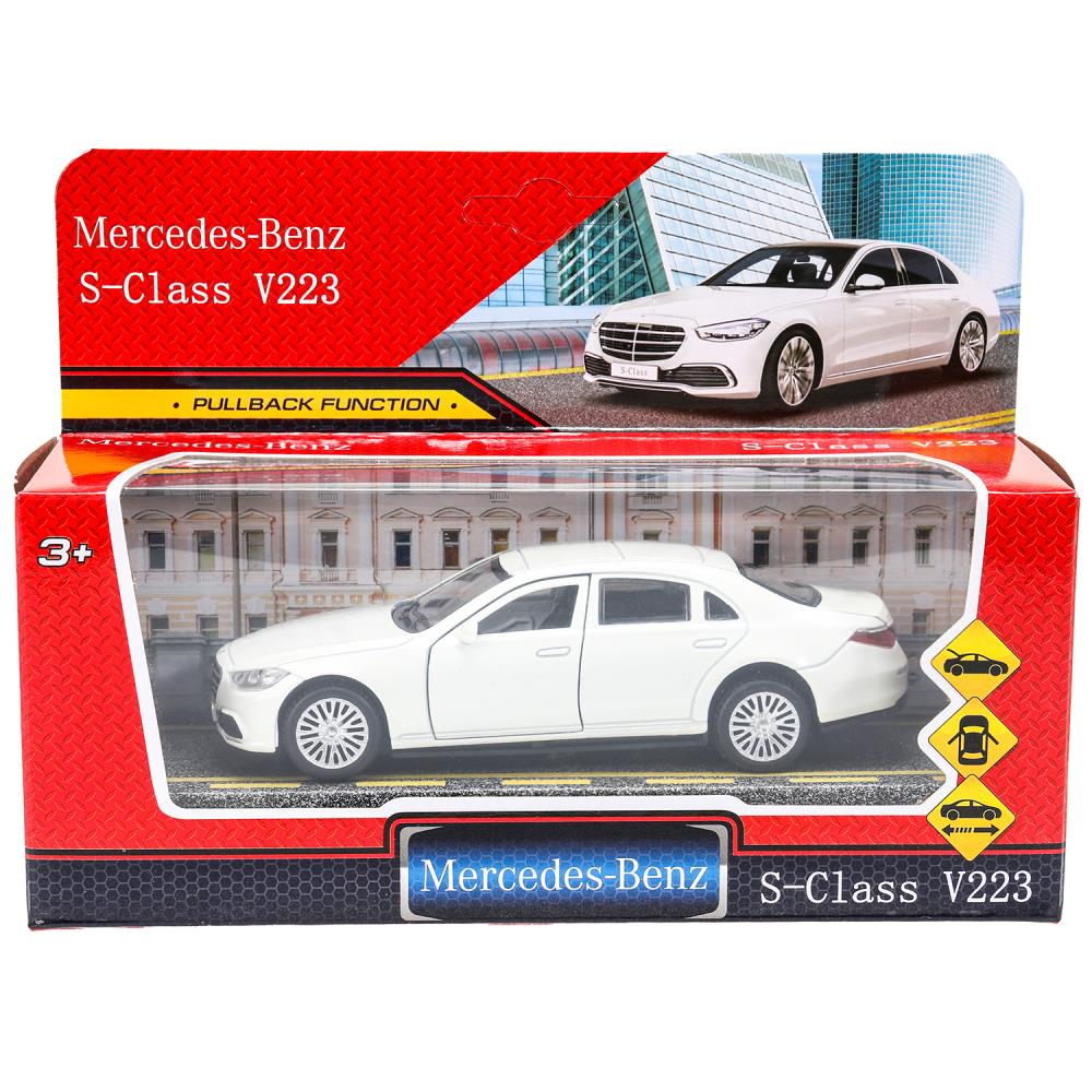 Игрушка машина инерц. металл. "mercedes-benz s-class v223" 12см