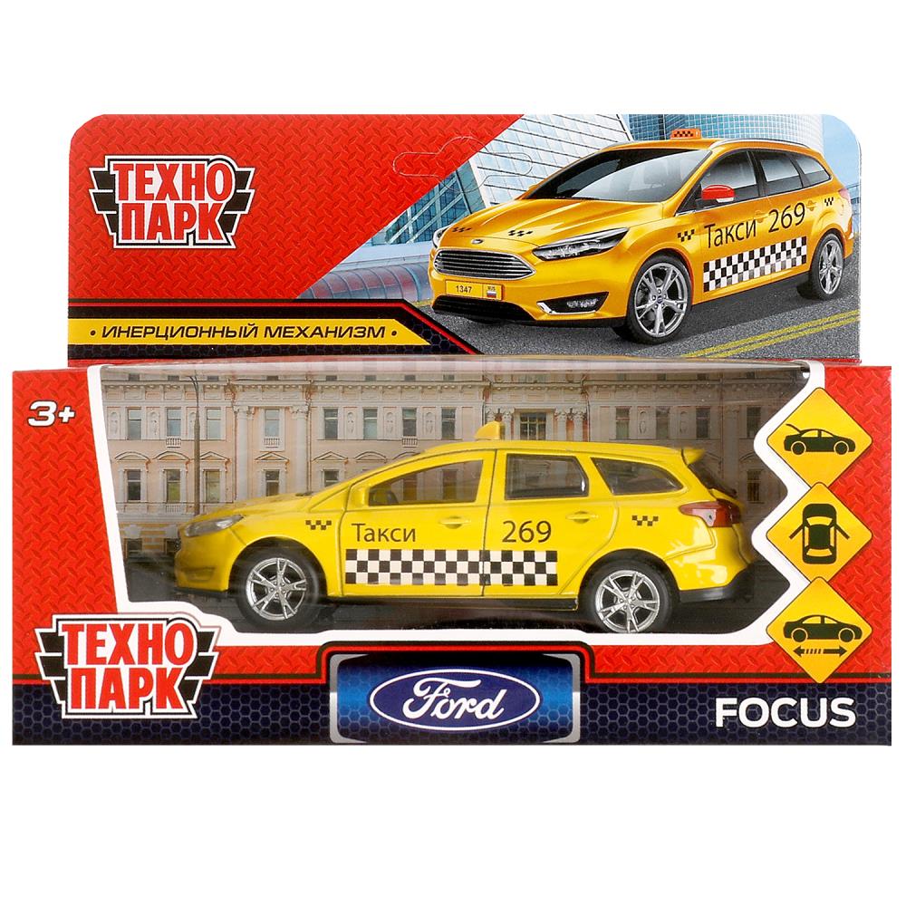 Игрушка машина инерц. металл. "ford focus turnier такси" 12см