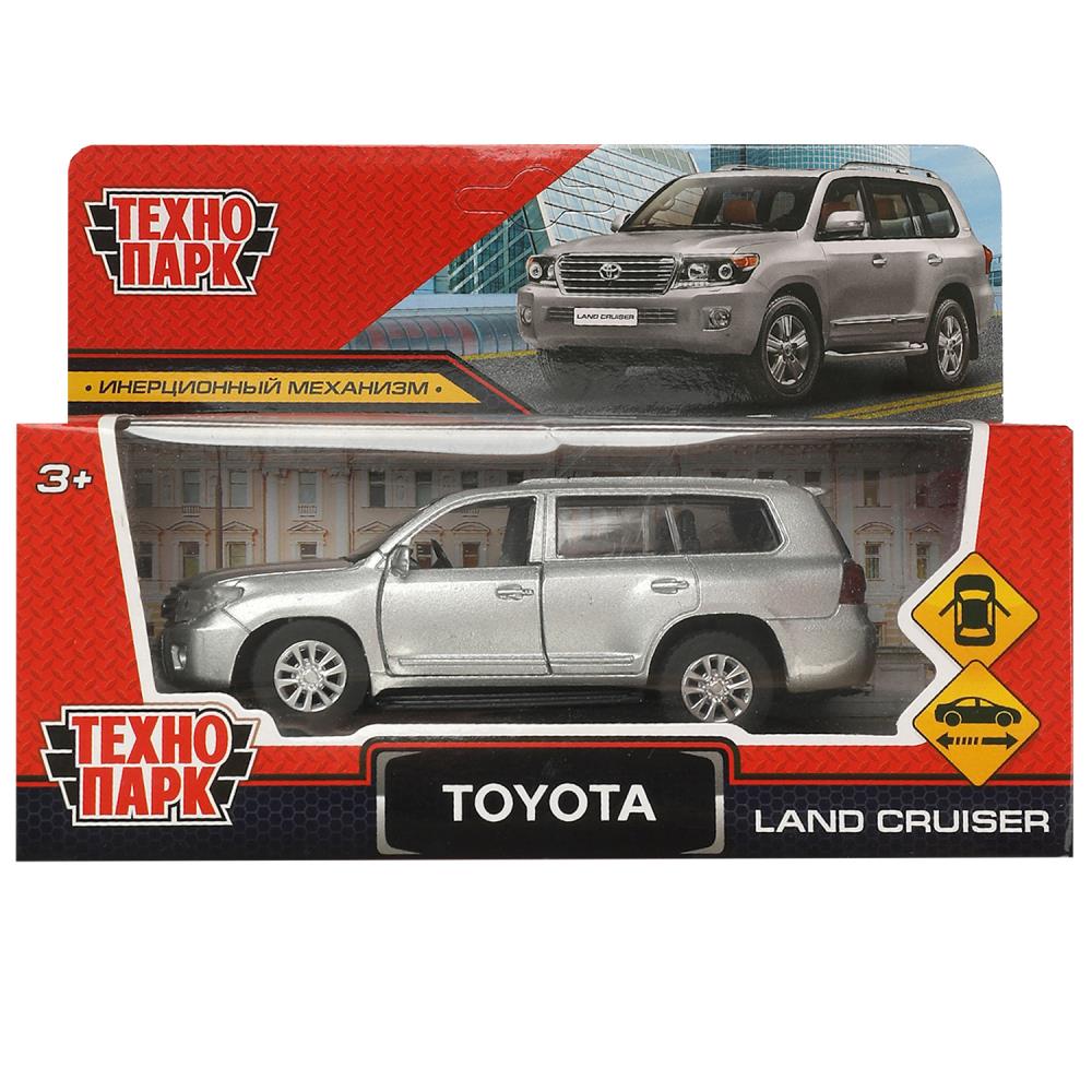 Игрушка машина инерц. металл. "toyota land cruiser" 13см