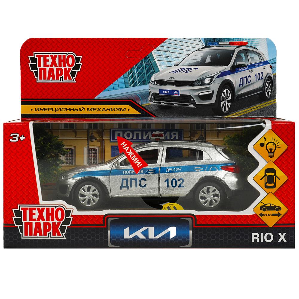 Игрушка машина инерц. металл. "kia rio x полиция" 12см