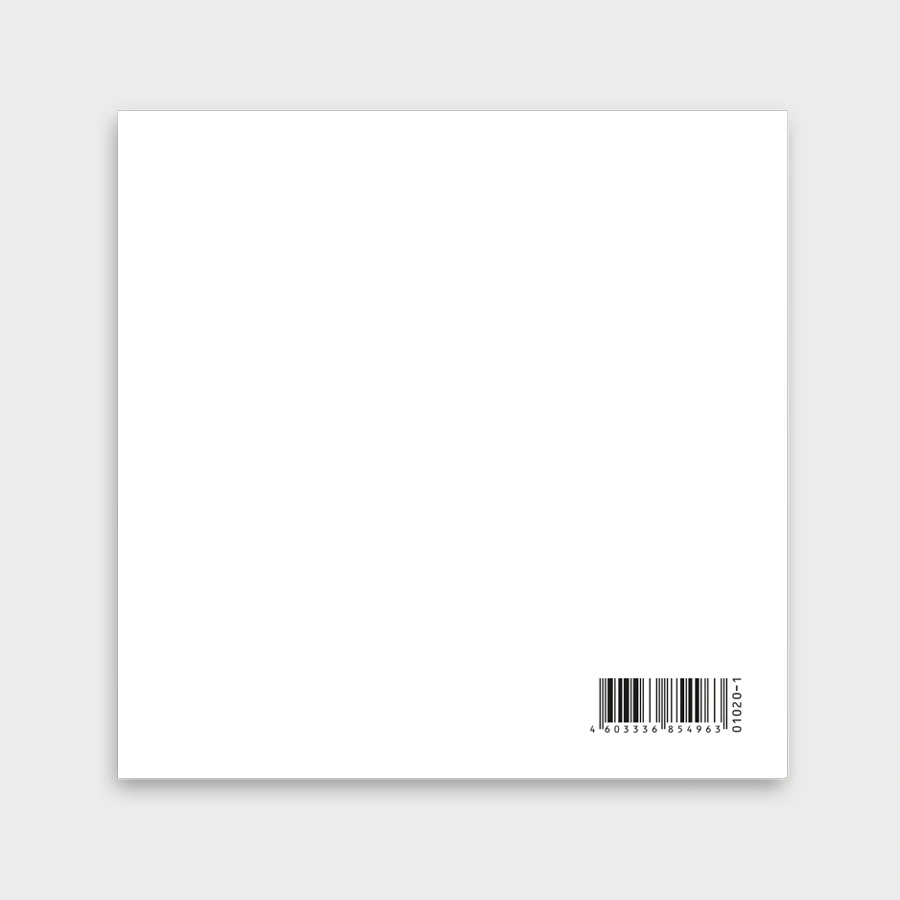 Открытка мини 8х8см "самой прекрасной!" текст