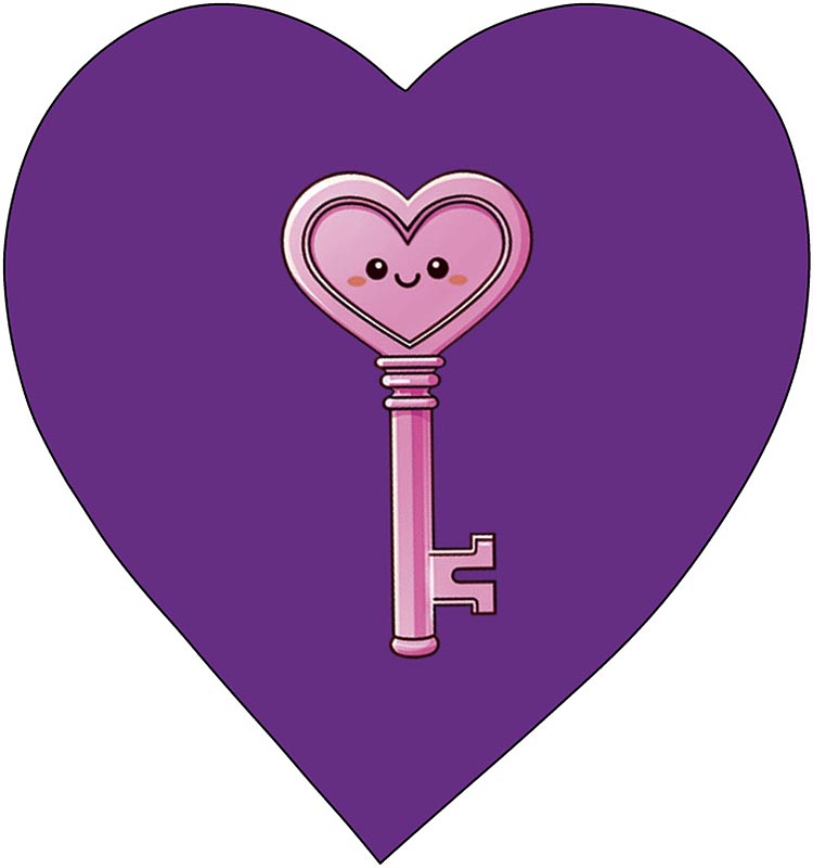 открытка мини 6х6см "держи ключик от моего сердца" Открытка мини 6х6см "держи ключик от моего сердца"