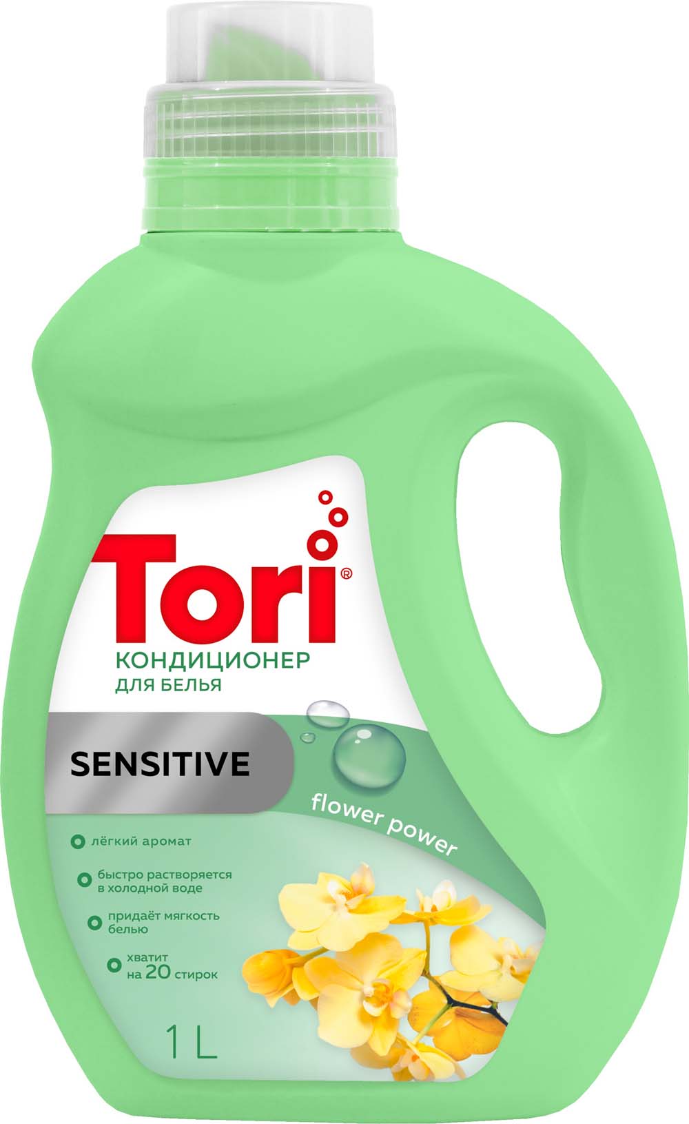 Кондиционер д/белья "tori sensitive" 1л