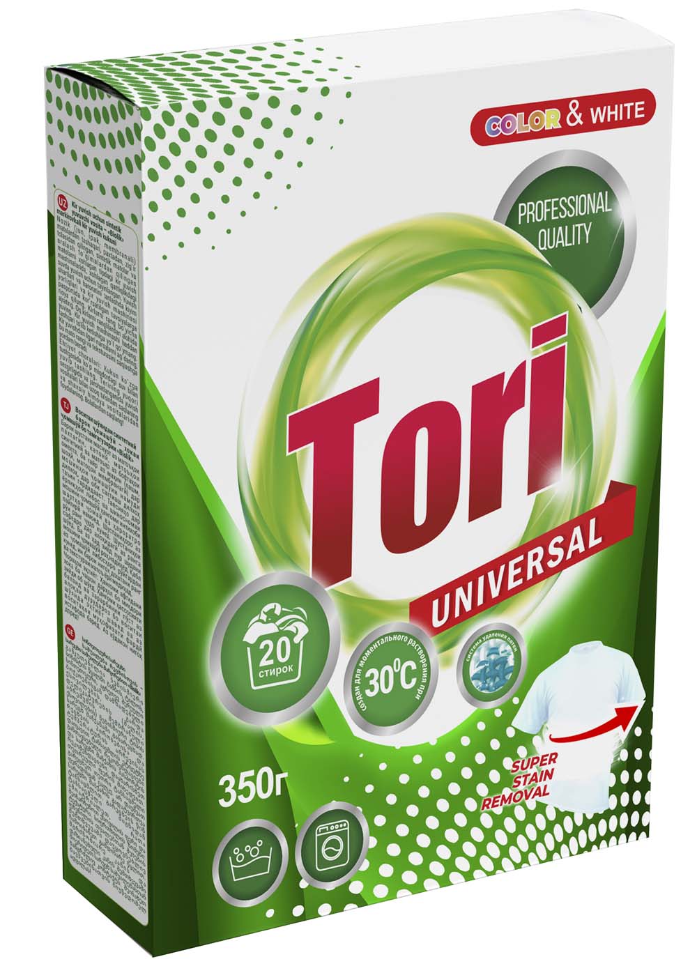 Стир. порошок "tori" 350гр.