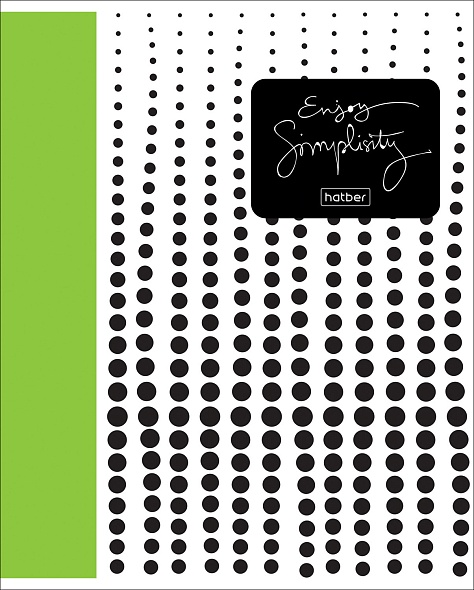 Тетрадь 48л. кл. "наслаждайся лёгкостью" (hatber) б/б,пласт.обл.,асс-т