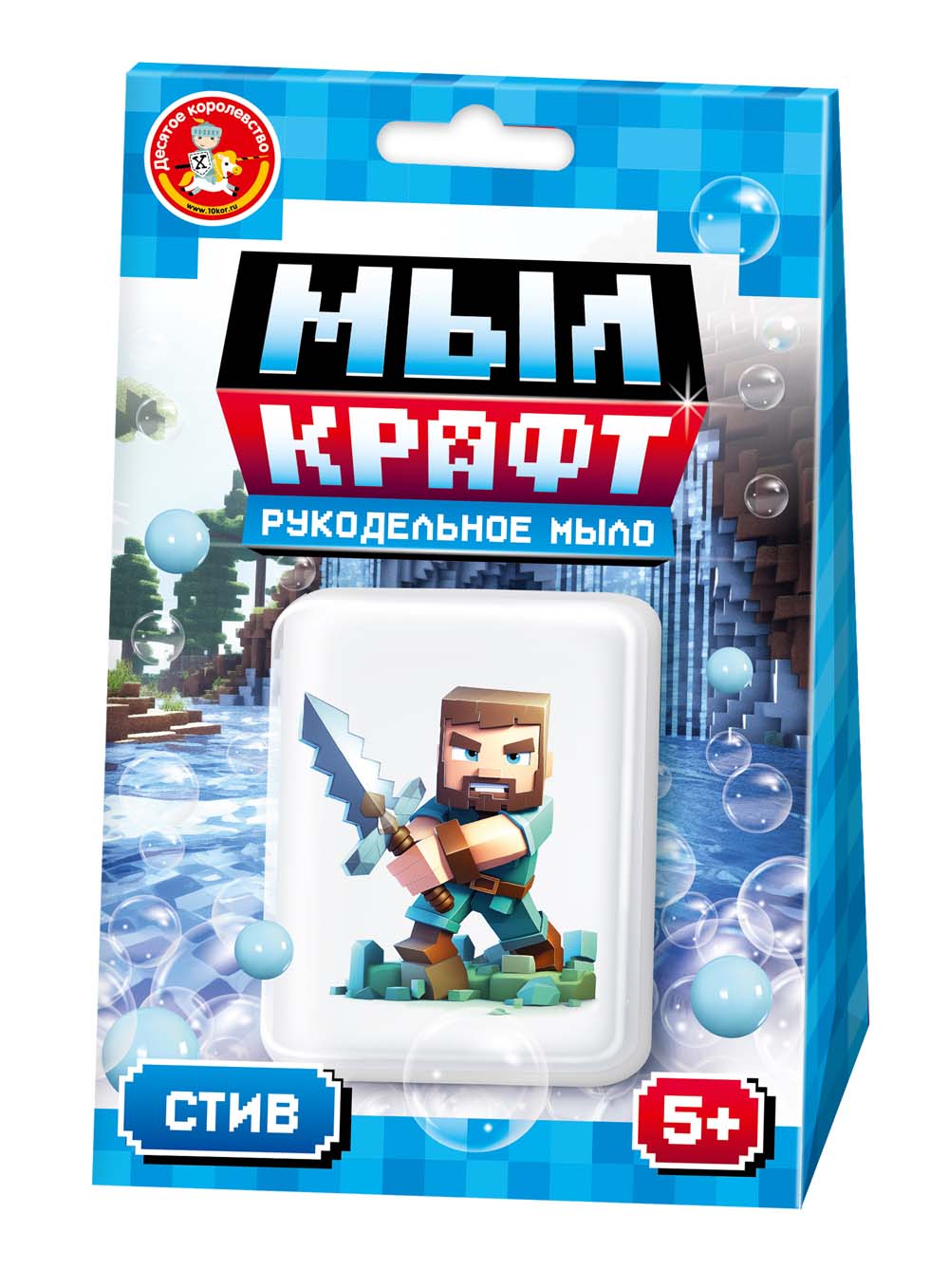 Набор д/творч. мыло с картинкой "мыл крафт" стив