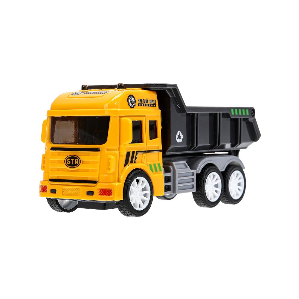 Игра машина инерц. пластик "мусоровоз" 13,5см (технопарк)