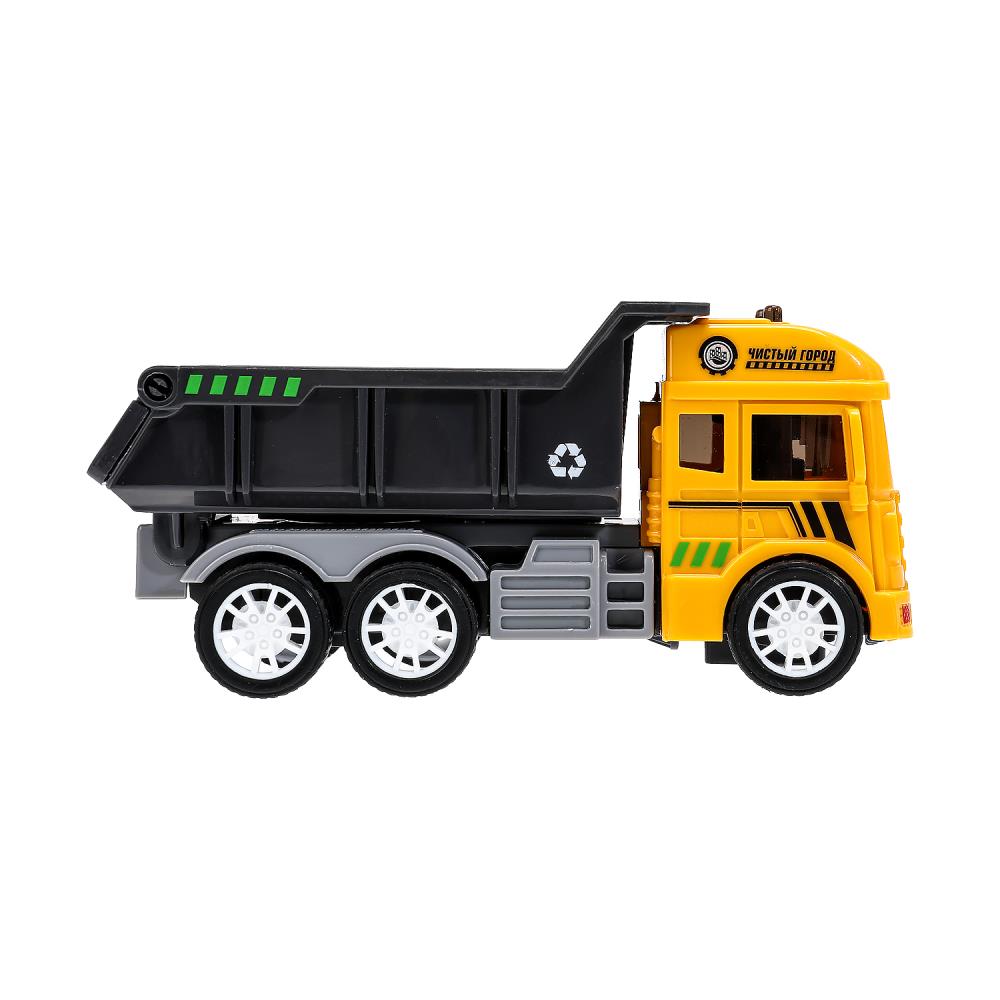 Игра машина инерц. пластик "мусоровоз" 13,5см (технопарк)
