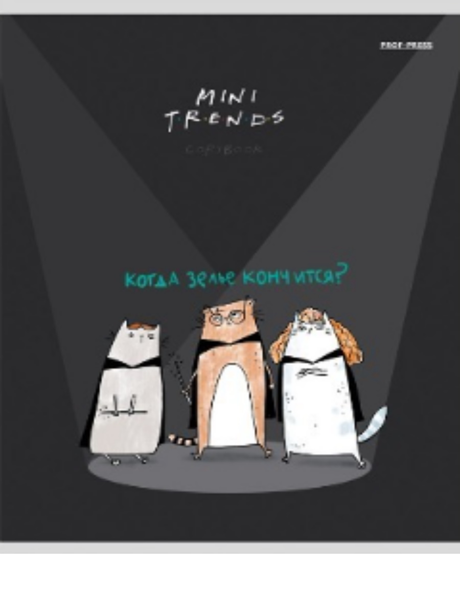 Тетрадь 48л. кл. "mini friends" (проф-пресс) б/б