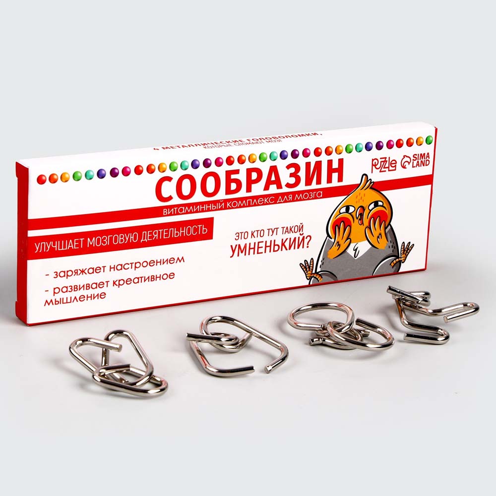 игра головоломка "сообразин" Игра головоломка "сообразин"
