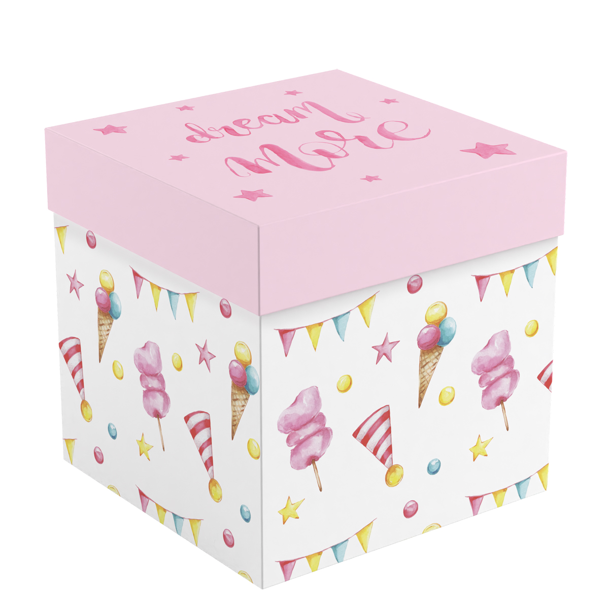 Коробка подарочная 15х15х15см "sweety"