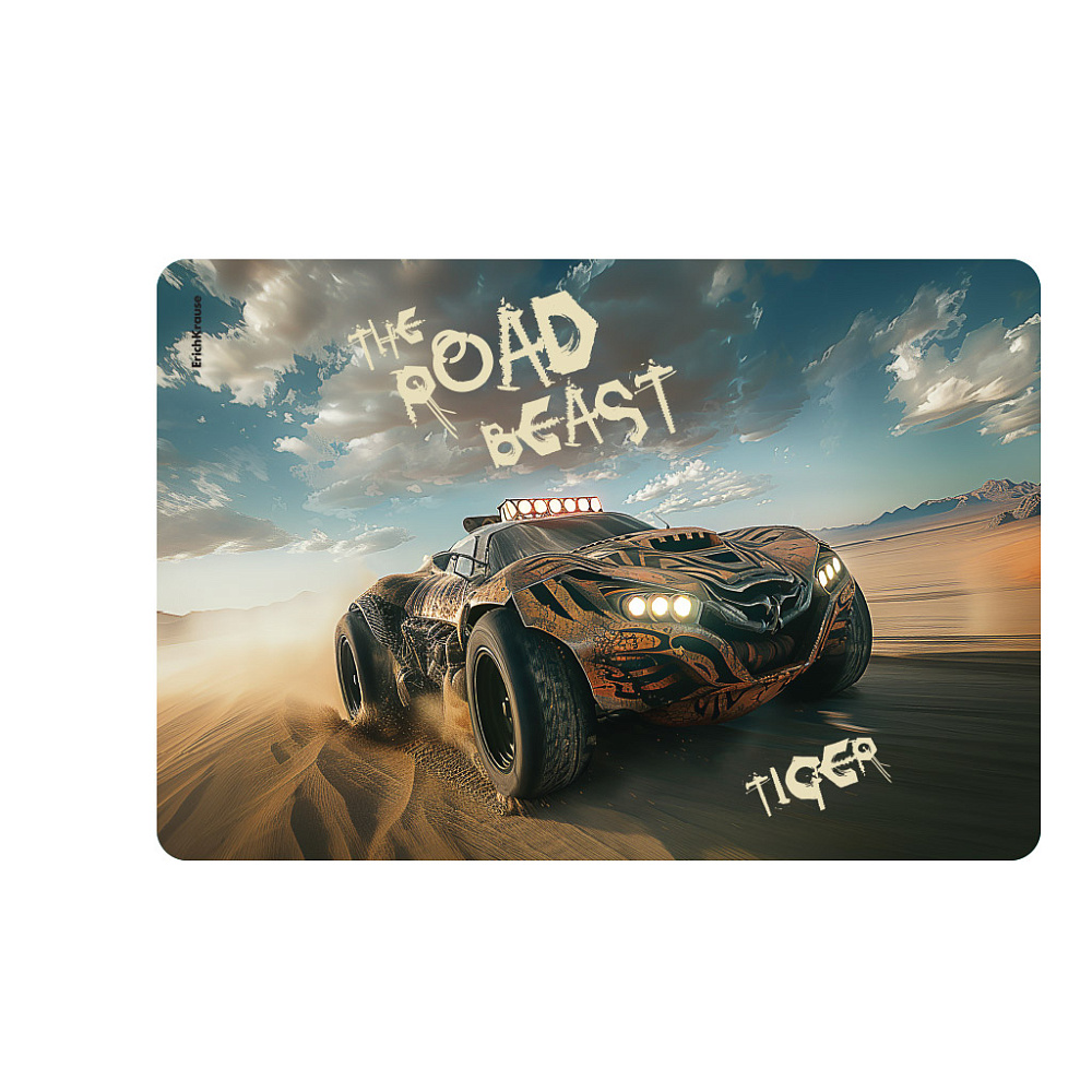 Настольное покрытие "road beast" (erich krause) а3 пластик