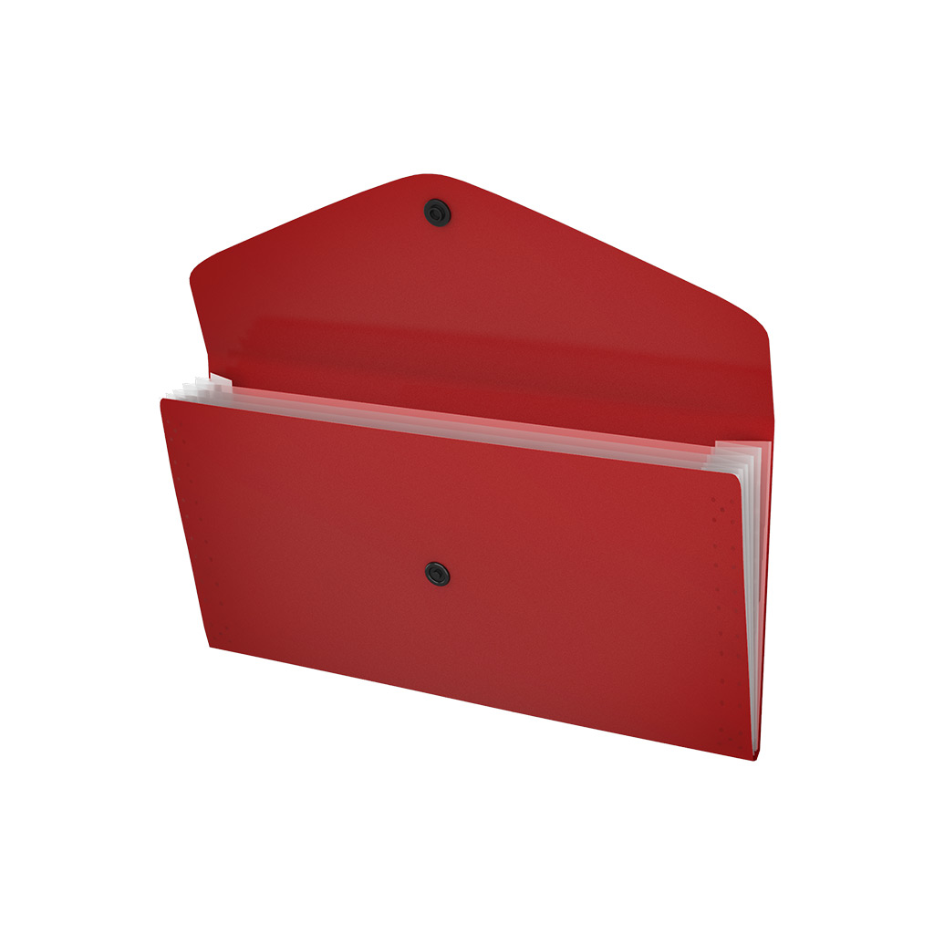 Картотека пластиковая erich krause "matt classic" travel (3 отдел.) непрозрач. асс-т