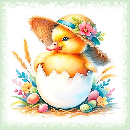 Салфетки бум. 330х330мм 20 шт. 3-сл. "пасхальный сюрприз"