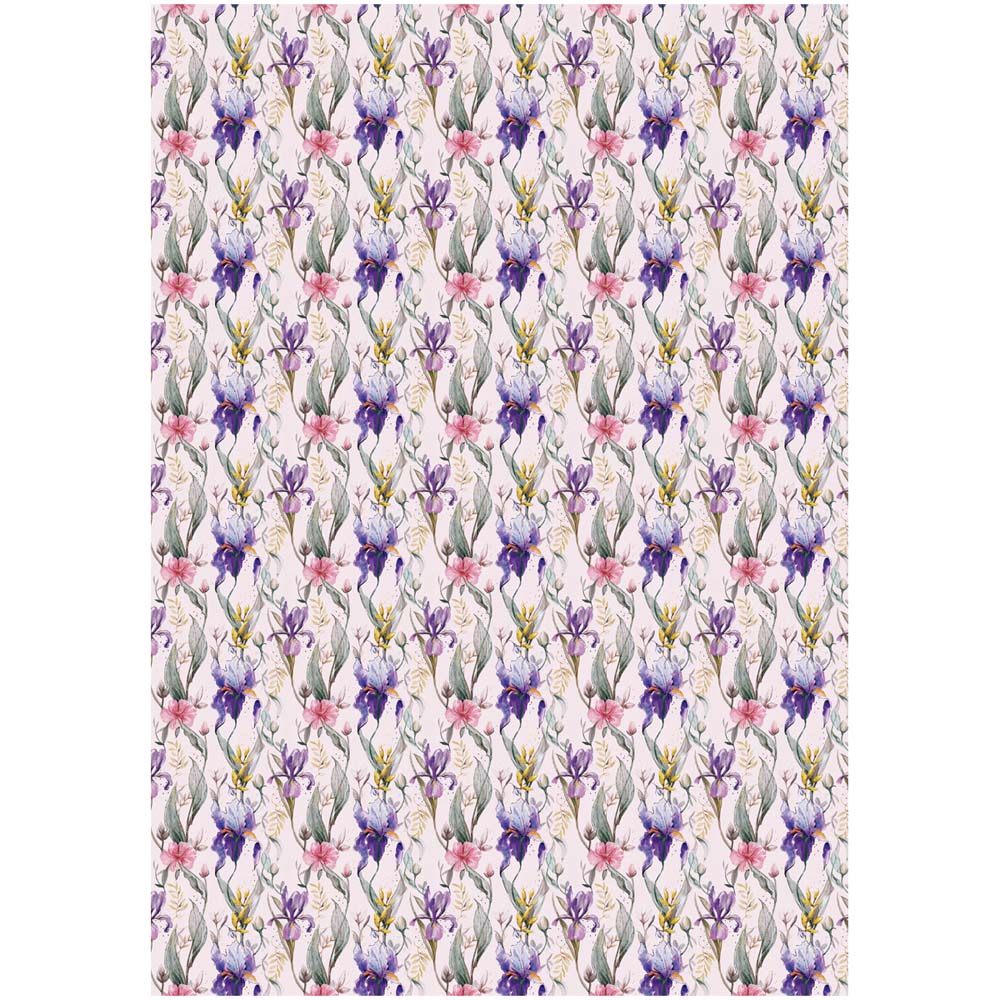 Бумага упаковочная 70х100см "весеннее настроение" асс-т