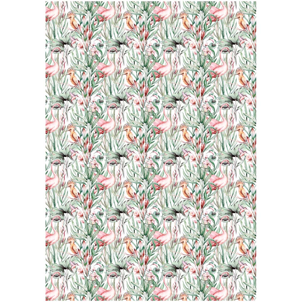 Бумага упаковочная 70х100см "весеннее настроение" асс-т