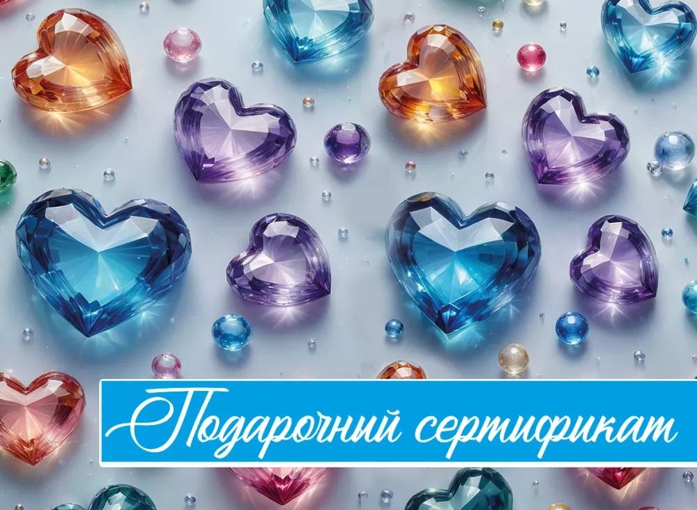 Конверт для подарочного сертификата "подарочный сертификат"