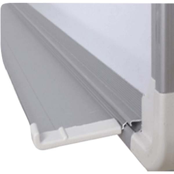 Доска пластиковая магнитно-маркерная devente "highline" 45х60см алюминиевая рамка